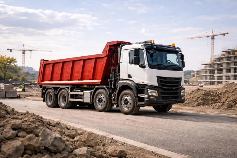 Camion benne TP avec chauffeur, La Centrale TP